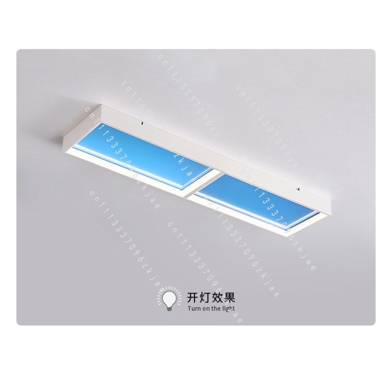 Modern Ultra Clear Sky LED Flu - Lighting Effect Home Decor avaliação e preço