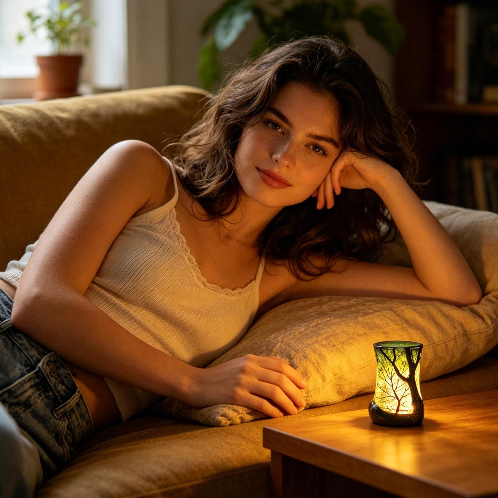 Bedside Table Lamp Forest Nigh - Lighting Decor Ideas avaliação e preço