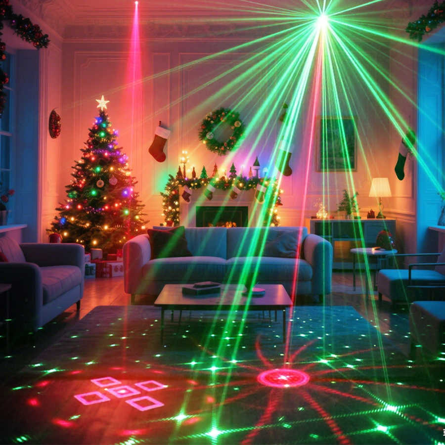 YSHR10 60 Patterns R&G Laser B - Lighting Effect Home Decor avaliação e preço