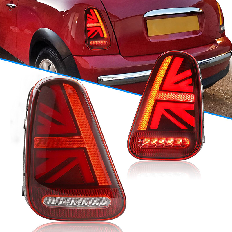 Union Jack Style LED Tail Ligh - Union Lighting & Decor Photos avaliação e preço