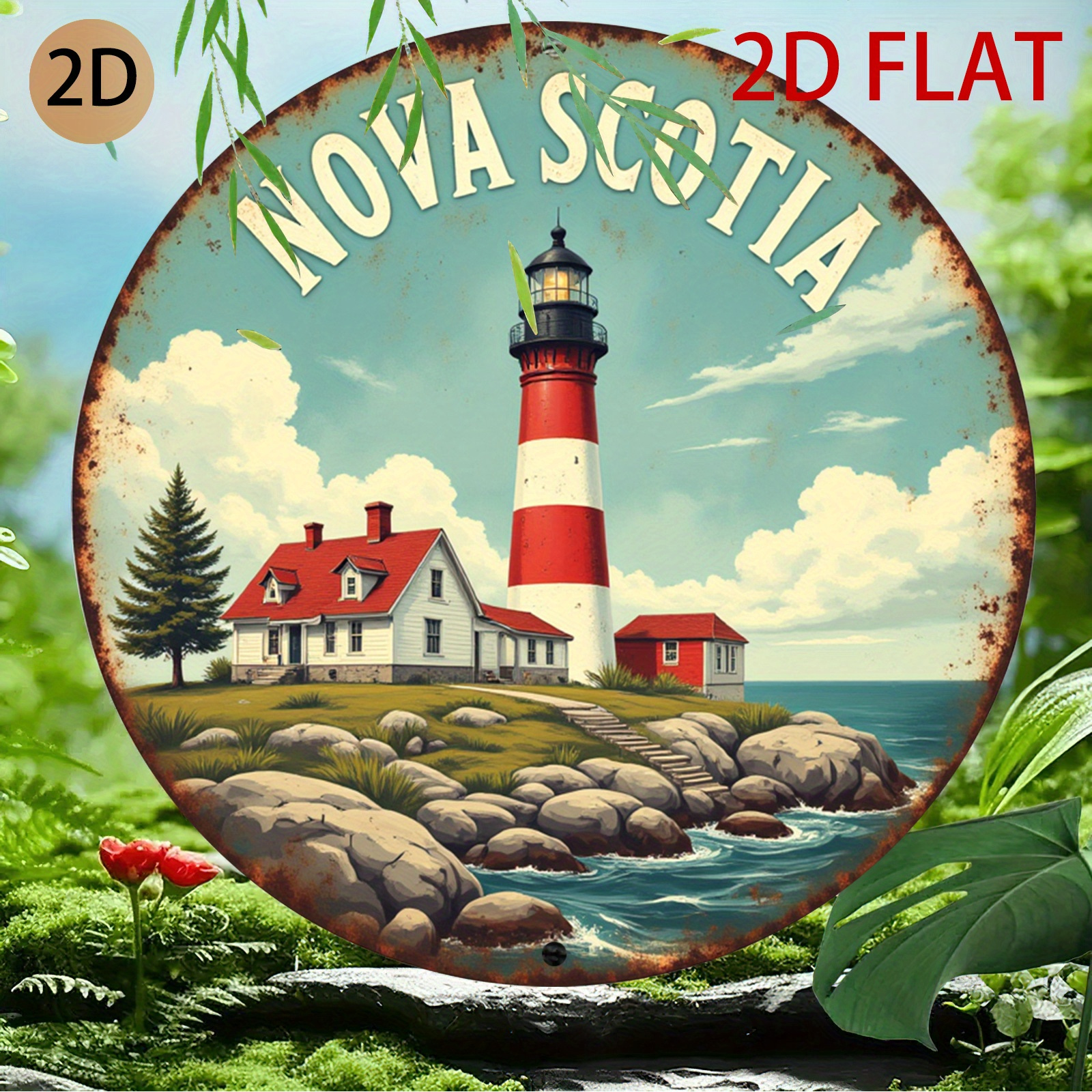 Nova Scotia Lighthouse Coastal - Nova Decor & Lighting Vase avaliação e preço