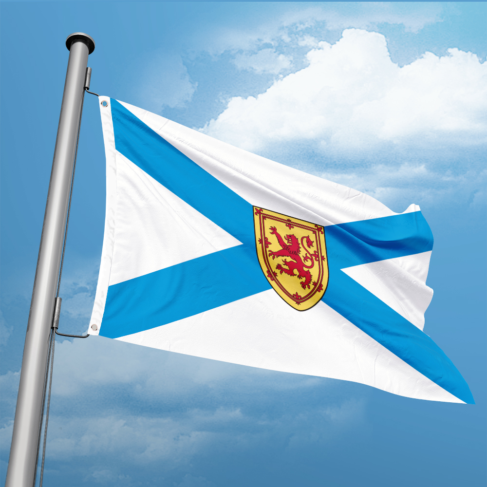 Canada Flag of Nova Scotia 3ft - Nova Decor & Lighting Vase avaliação e preço