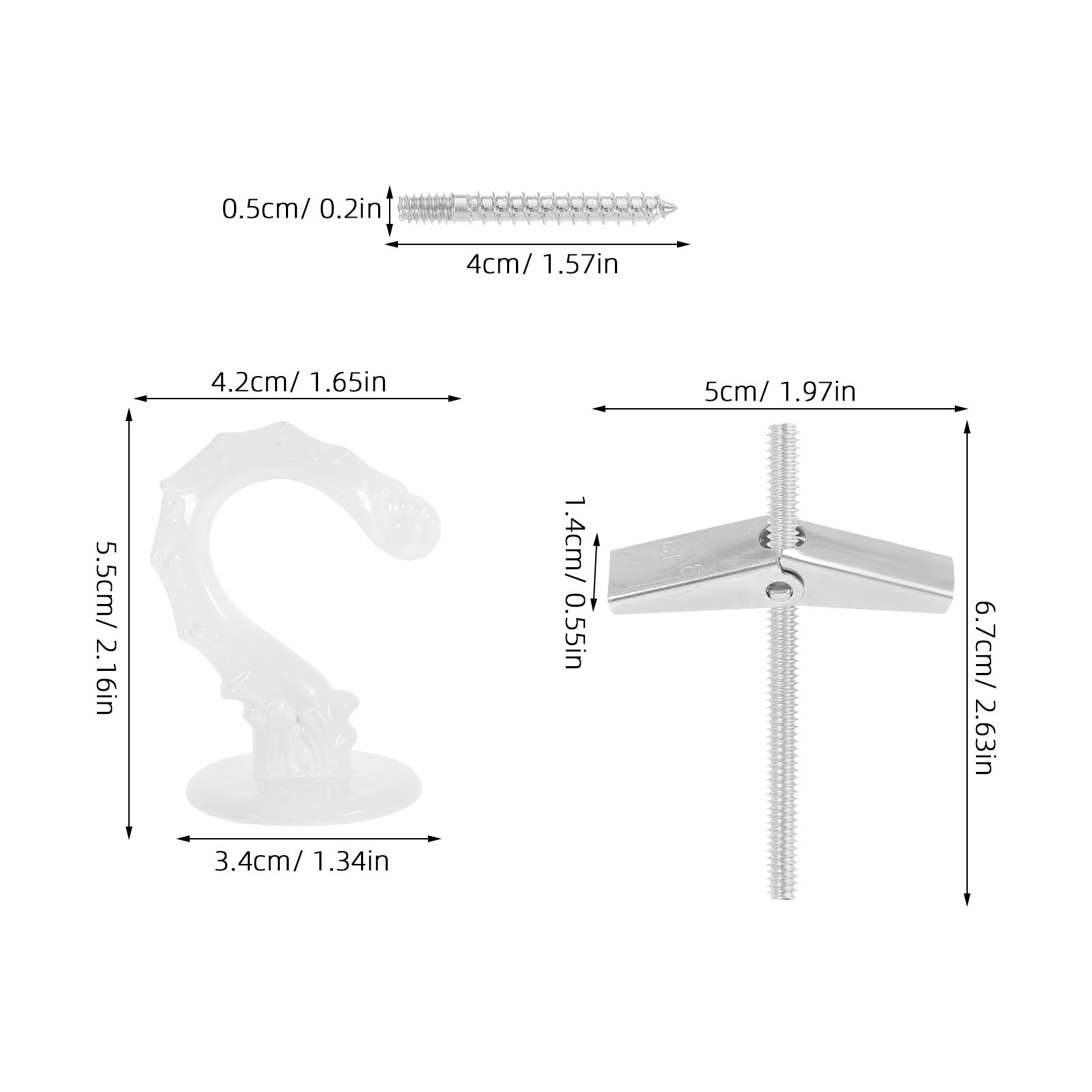 2Pcs Decorative Ceiling Hooks  - Decor Lighting Solution avaliação e preço