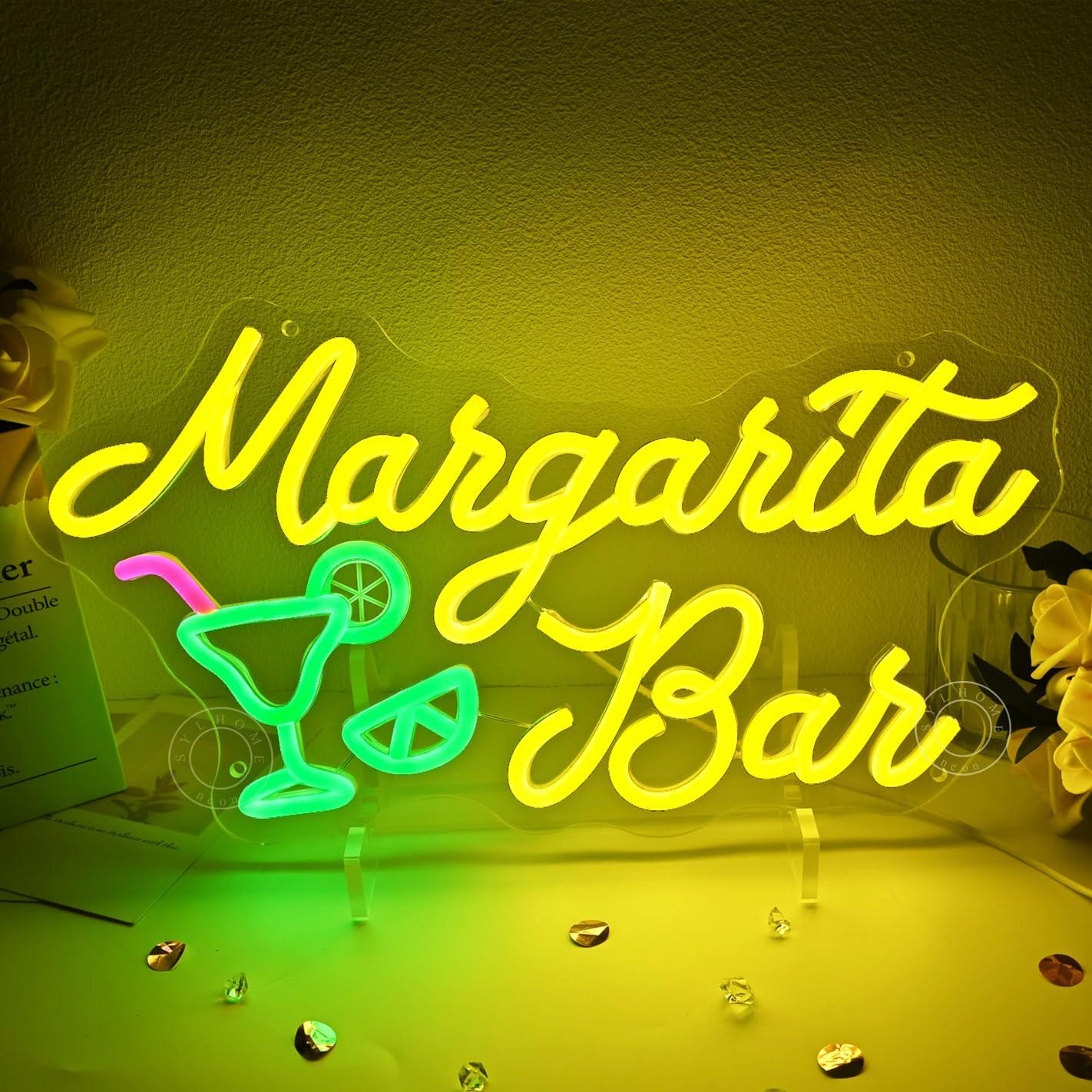Margarita Bar Neon Sign Dimmab - Lighting Decor Home avaliação e preço