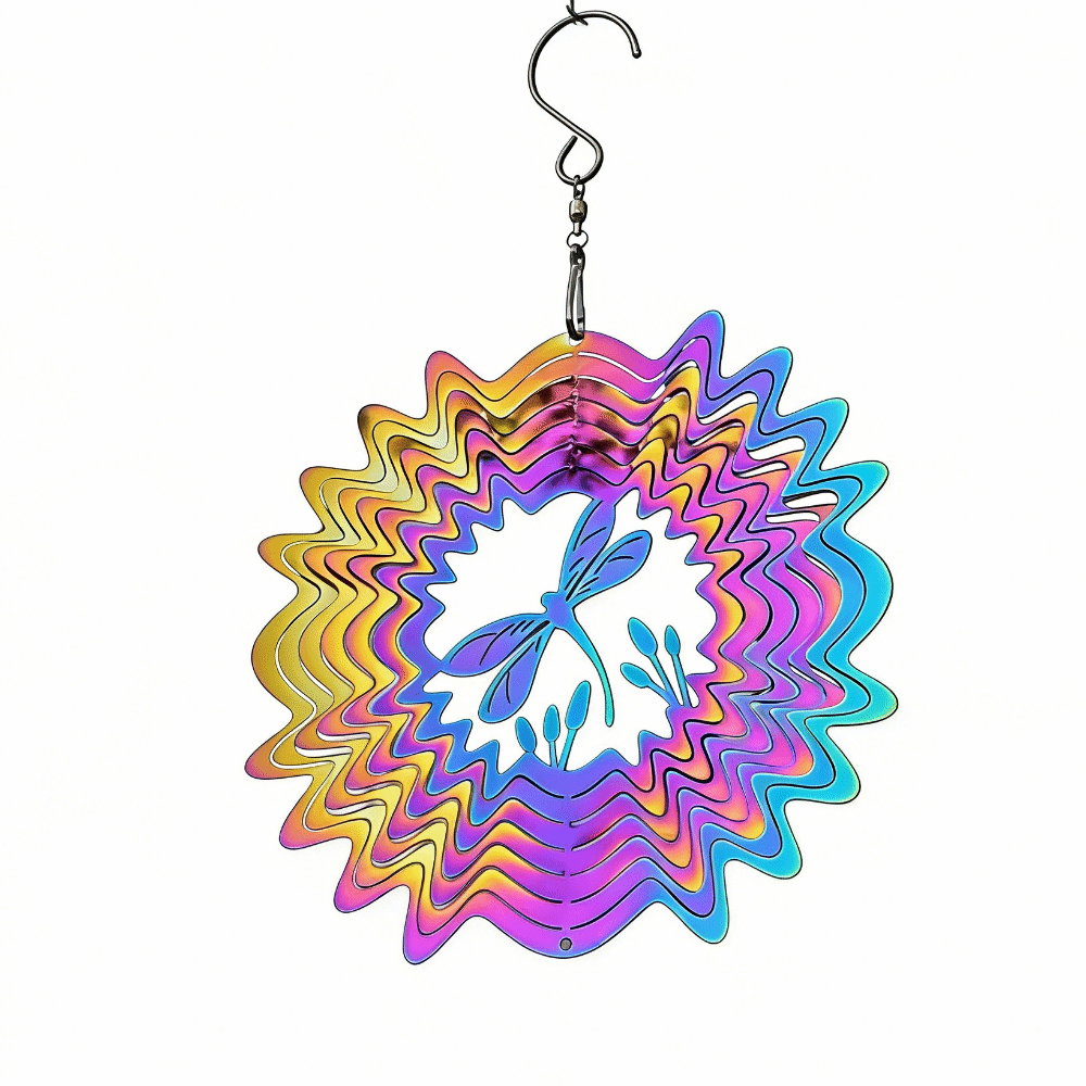 Gradient Wind Chime Pendant Fl - Lighting Effect Home Decor avaliação e preço