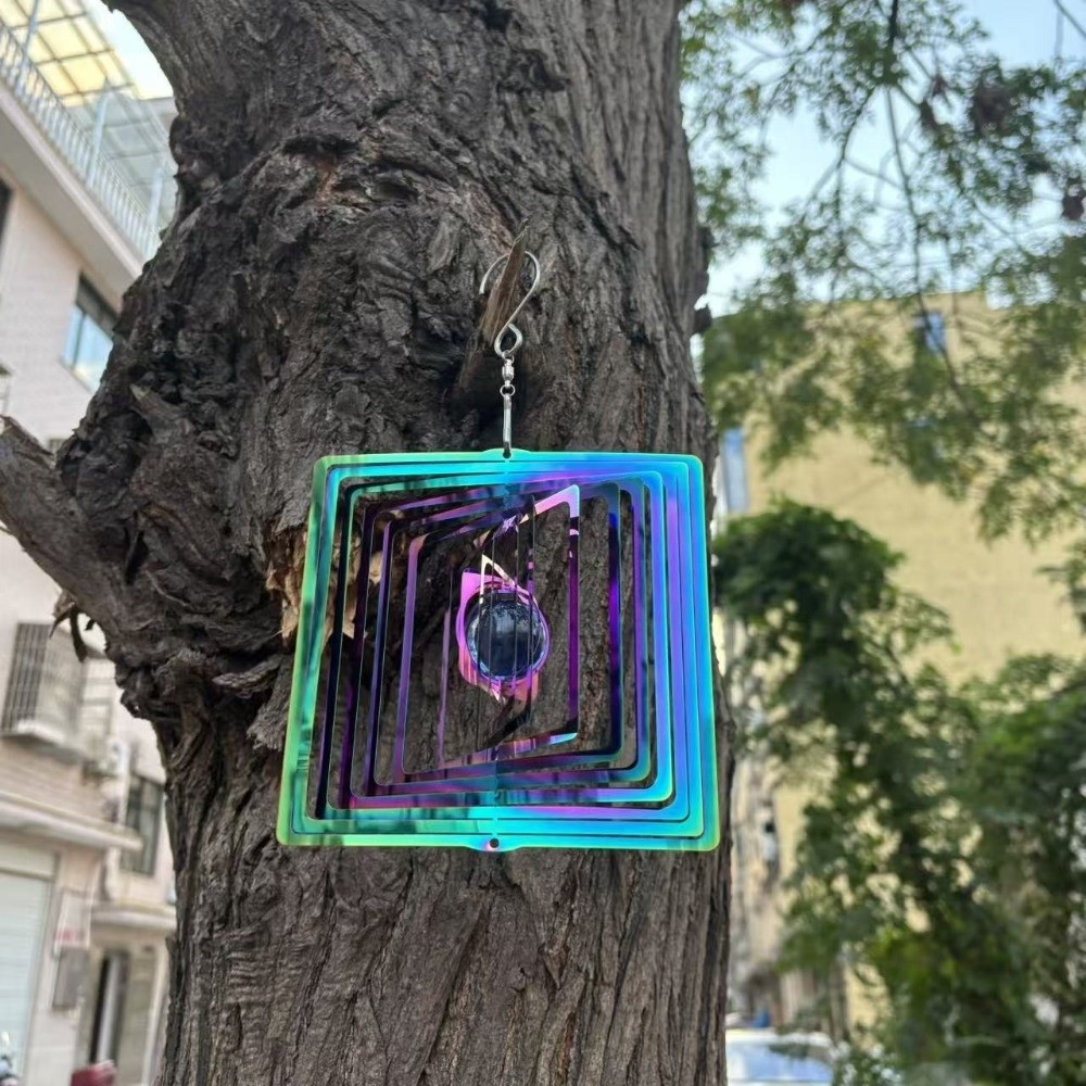 Gradient Wind Chime Pendant Fl - Lighting Effect Home Decor avaliação e preço