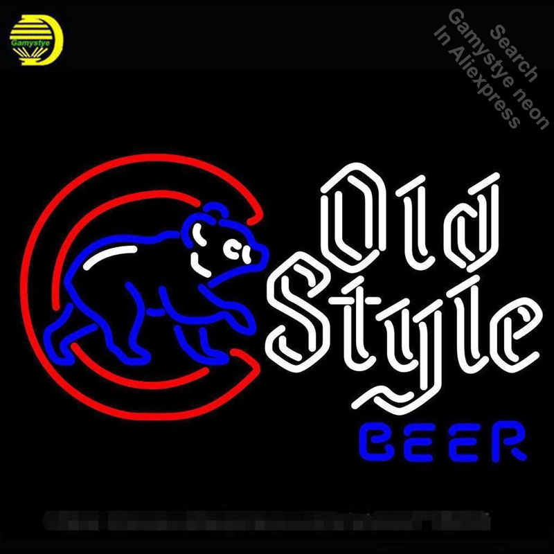 Unions Cubs O Style Neon Sign  - Union Lighting & Decor Photos avaliação e preço