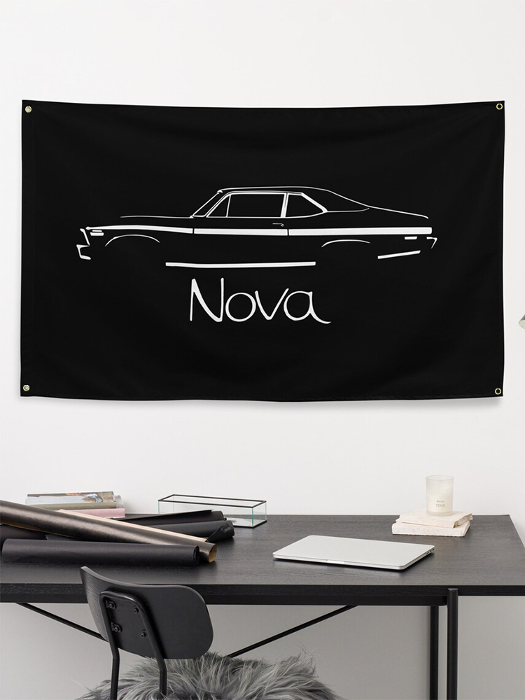 1972 Nova Black Silhouette Ame - Nova Decor & Lighting Vase avaliação e preço