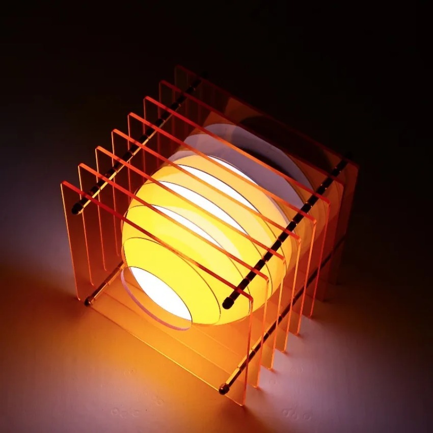 DIY Moon Lamp Acrylic Thousand - Lighting Decor Home avaliação e preço