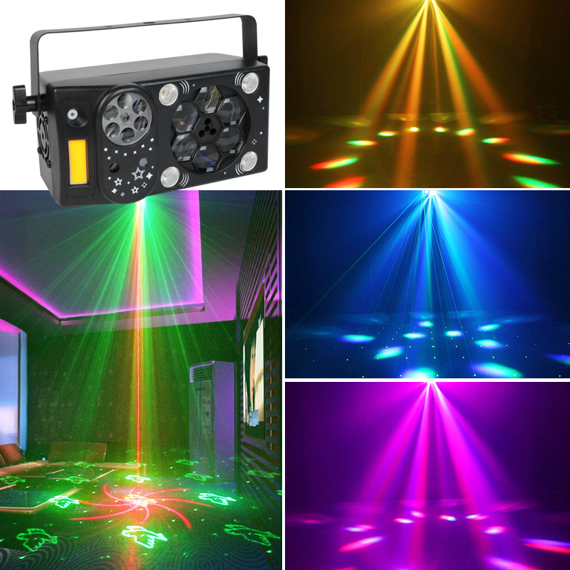 HCWE LED 7 In 1 Magic Ball Par - Lighting Effect Home Decor avaliação e preço