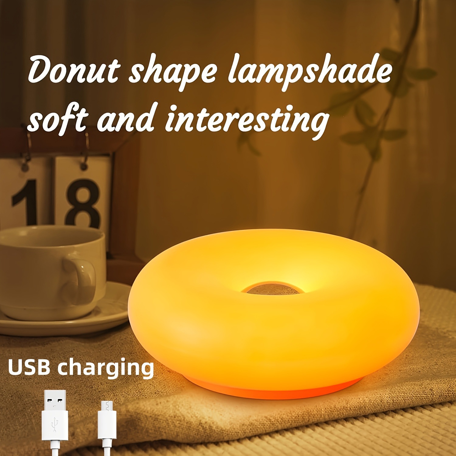 US Patented Retro-Modern Donut - Lighting Decor Ideas avaliação e preço
