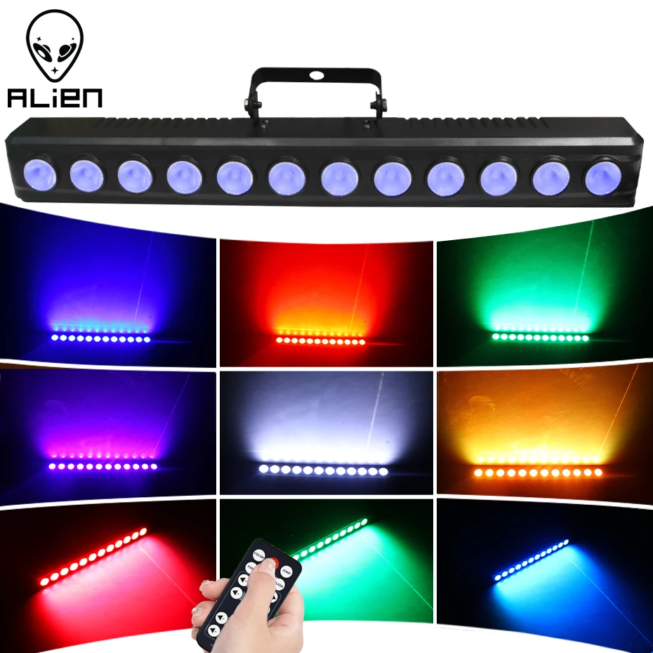 ALIEN 12 LED RGBW 4IN1 DMX Wal - Lighting Effect Home Decor avaliação e preço
