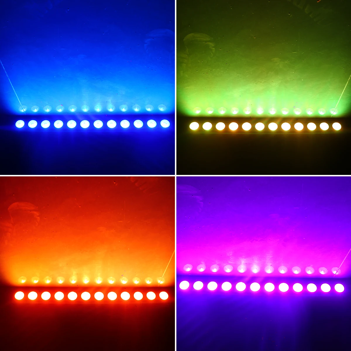 ALIEN 12 LED RGBW 4IN1 DMX Wal - Lighting Effect Home Decor avaliação e preço